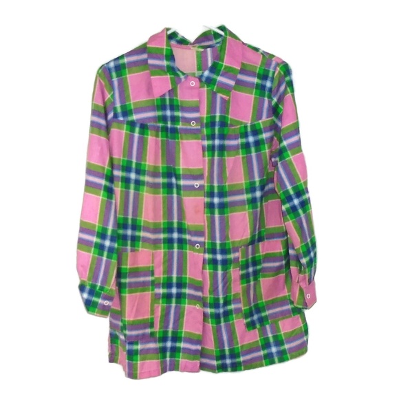 Unbranded Other - VTG Plaid Western Single Stitch Snap Shirt Men's S Unbranded Other - VTG Plaid Western Single Stitch Snap Shirt Men's S